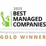 2025 Best Managed Company Gold Winner logo